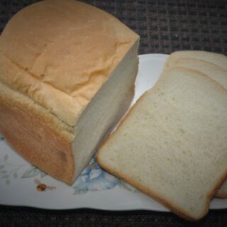 White bread slices.