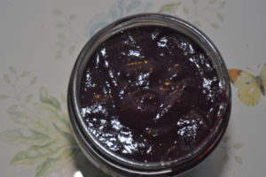 Jam in in a jar.