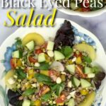 black eyed peas salad pin.