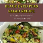 black eyed peas salad pin.