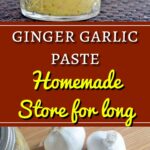ginger garlic paste pin.
