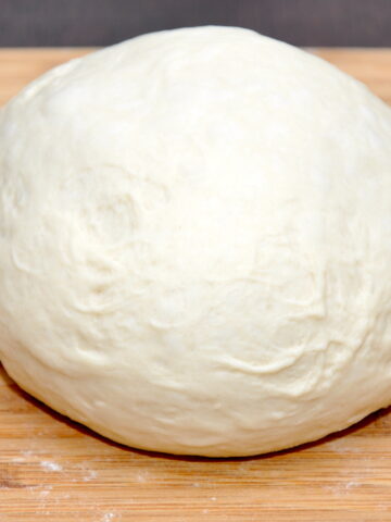 bread machine dough ball.