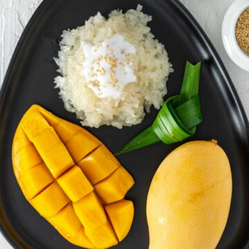 mango sticky rice.