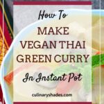 Thai curry in instant pot pin.