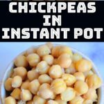 Instant pot chickpeas pin.