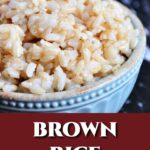 basmati brown rice pin.