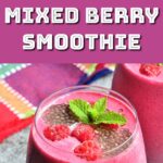 mixed berry smoothie pin.