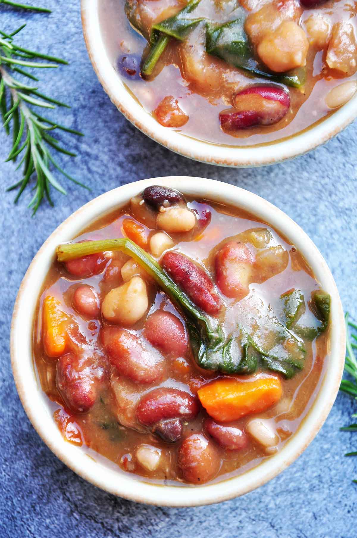 15 Bean Soup In Instant Pot - Culinary Shades