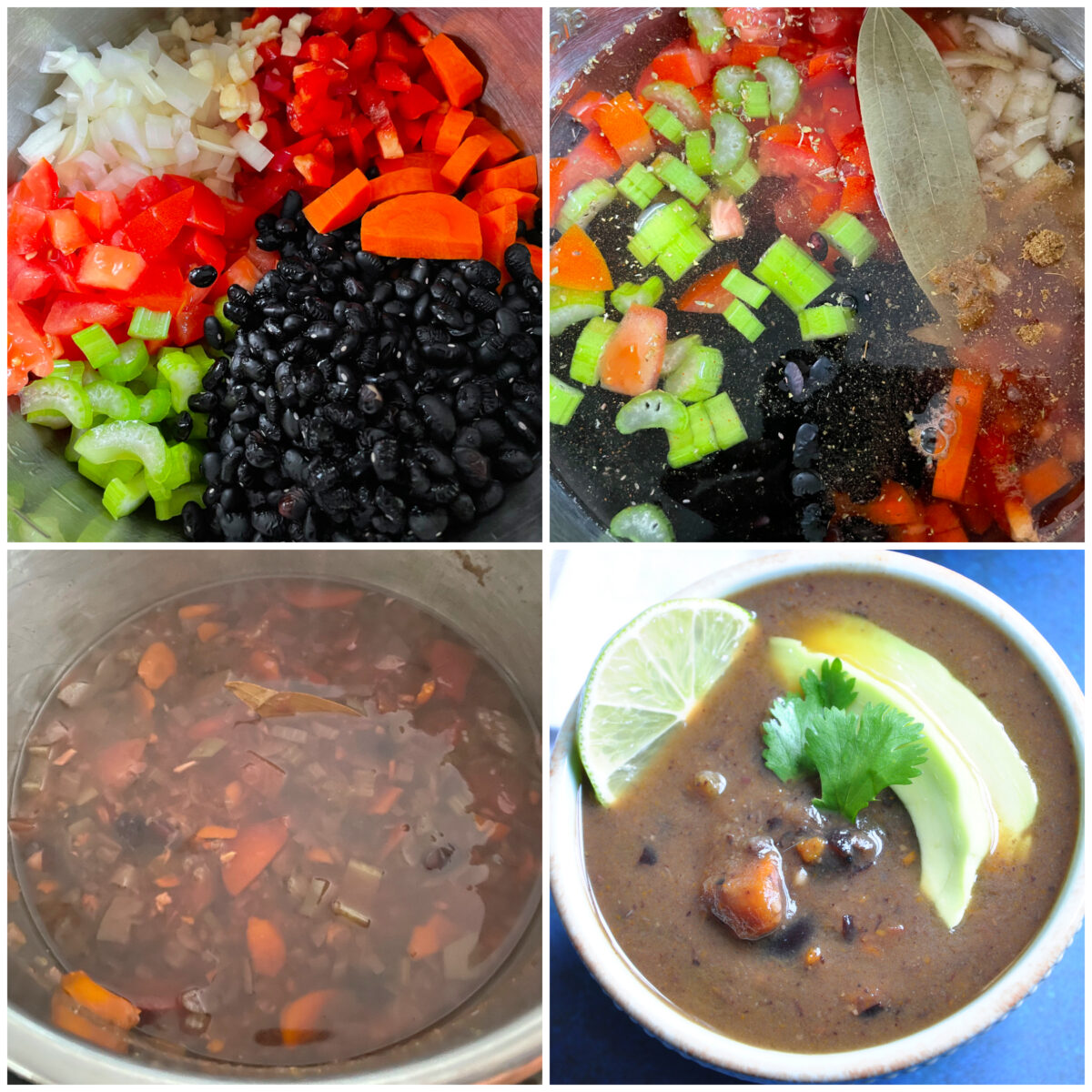 Vegan Black Bean Soup (Instant Pot) – Culinary Shades