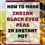 indian black eyed peas curry.