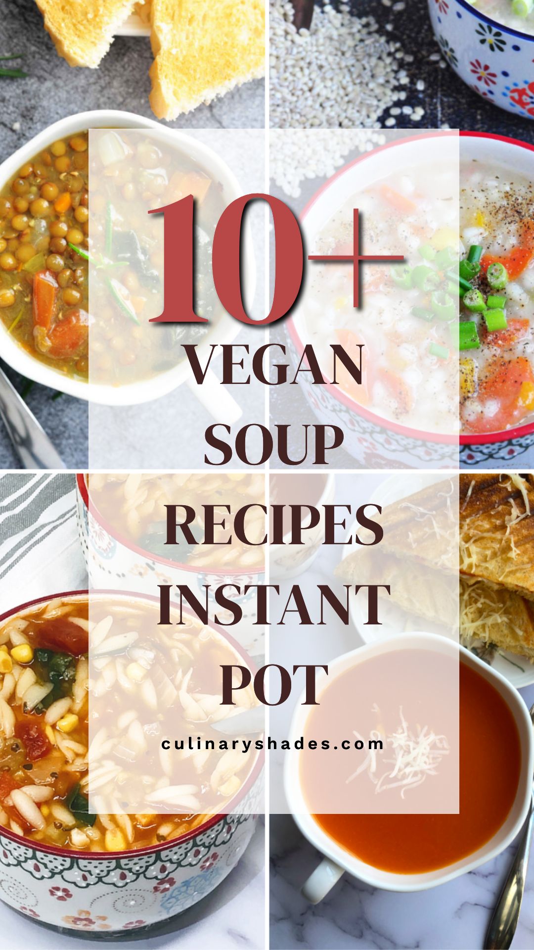 instant pot vegan soup recipes.