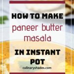Paneer butter masala served in a wide serving bowl.