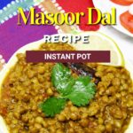 Whole masoor dal curry pin.