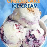 Blueberry Cheesecake Ice cream pin.