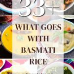 recipes to eat with basmati rice pin.
