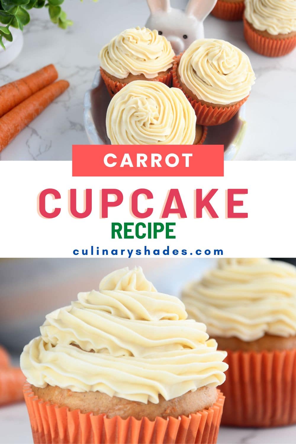 Carrot cupcakes.
